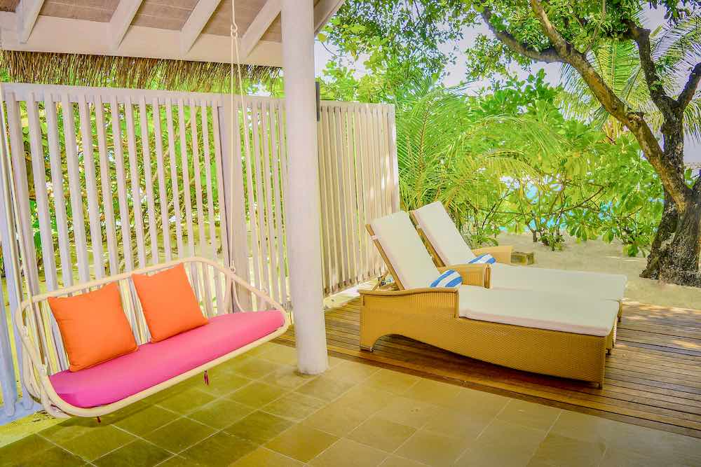 Beach Villa with Private Pool at NH Maldives Kuda Rah Resort, view 4